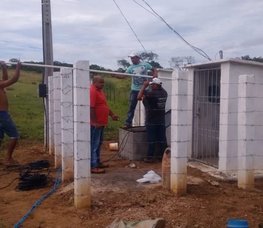 Município de São Bento já perfurou mais de 30 poços artesianos, na Gestão do atual prefeito Jarques Lúcio