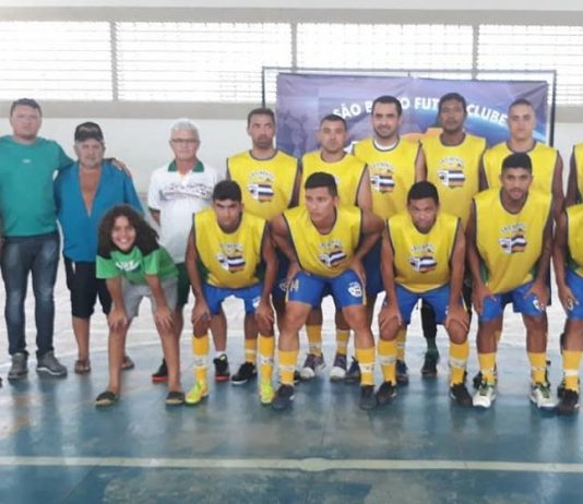 Equipe de Futsal de São Bento apresenta elenco para o Campeonato Paraibano 2018