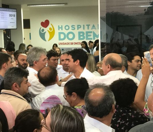 Prefeito de São Bento participa de inauguração do Hospital do Bem, em Patos