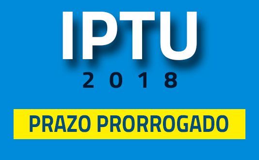Prefeitura de São Bento prorroga prazo para pagamento do IPTU com desconto de 20 %