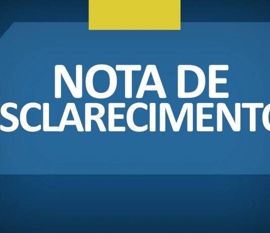 NOTA DE ESCLARECIMENTO