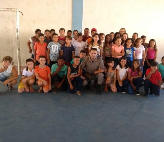 Alunos inseridos no Projeto Patrulha Mirim Solidária de São Bento assistem às primeiras aulas em 2019