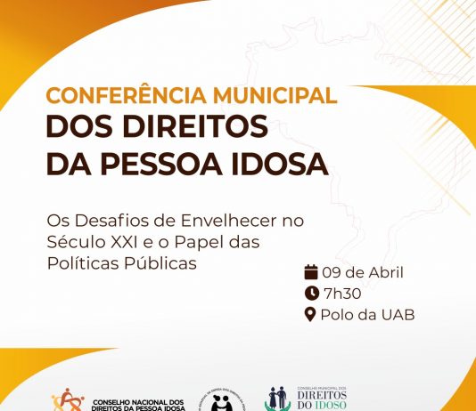 Conferência Municipal dos Direitos da Pessoa Idosa acontece na terça (9), em São Bento