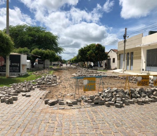 Prefeitura de São Bento inicia 2ª etapa de projeto de recuperação de calçamentos