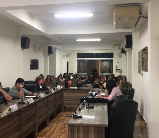Secretário de Educação de São Bento participa de Audiência Pública na Câmara Municipal