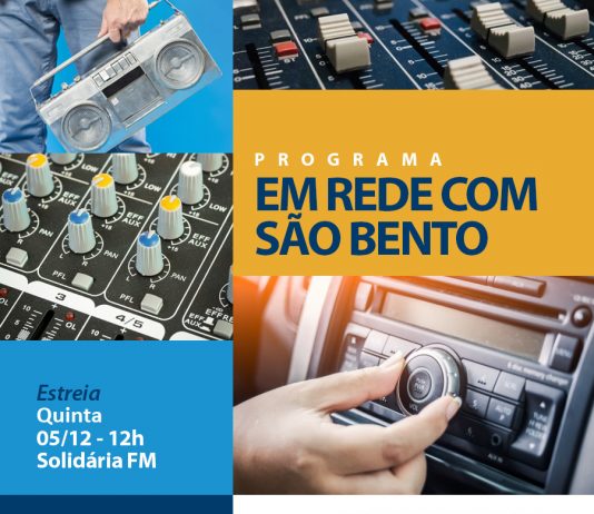 Programa “Em Rede com São Bento” estreia nesta quinta (5)