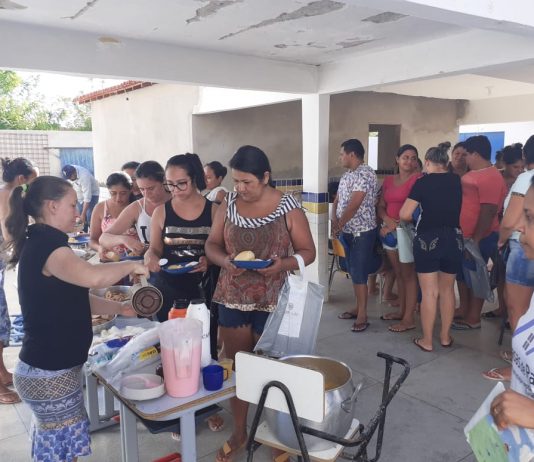 Escola Municipal de São Bento realiza Coffee Break para recepcionar pais de alunos novatos