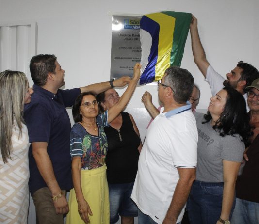 Prefeito de São Bento inaugura duas Unidades Básicas de Saúde nos bairros São José e São Bento de Baixo