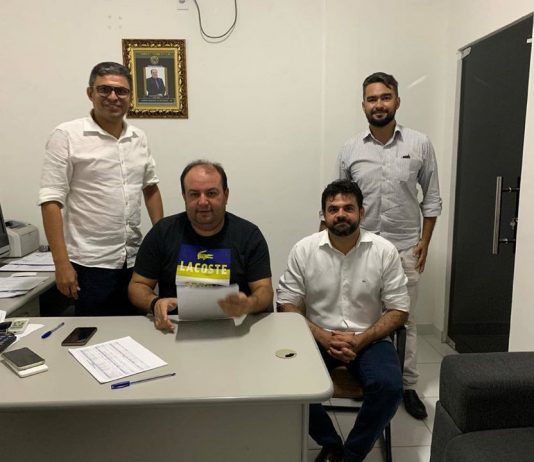 Prefeito Jarques encaminha a Câmara de Vereadores Projetos de Lei para continuação de obras em São Bento