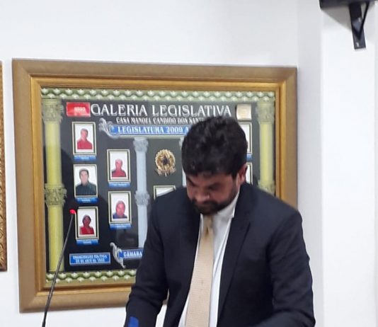 Prefeito de São Bento participa de abertura de Trabalho Legislativo na Câmara Municipal