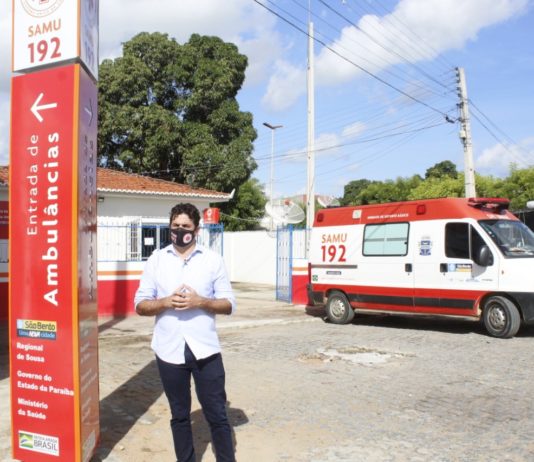 Prefeito Jarques visita novas instalações do SAMU, em São Bento