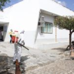 Hospital Municipal de São Bento faz desinfecção três vezes ao dia, em prevenção ao Coronavírus