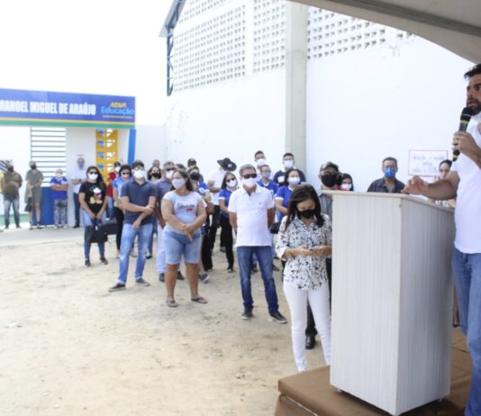 Prefeito de São Bento, Jarques Lúcio, inaugura uma série de obras, visita outras e assina ordem de serviço, nesta terça-feira (04)