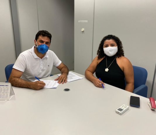 Prefeito de São Bento assina contrato com a Caixa de quase um milhão de reais para a Construção do Novo Matadouro Público Municipal