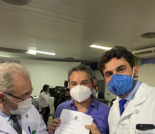 Prefeito de São Bento acompanha comitiva do ministro da Saúde, na Paraíba, e faz vários requisitos importantes para região do Médio Piranhas