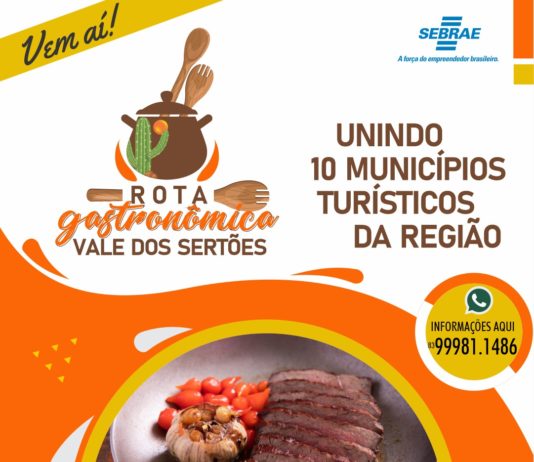 Prefeitura de São Bento e Sebrae convidam Empresários do Setor Alimentício da Terra da Rede para reunião sobre Rota Gastronômica Vale dos Sertões