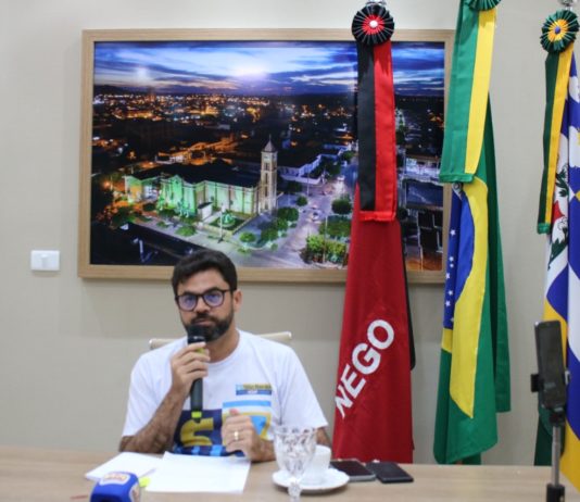 Prefeito de São Bento anuncia atrações do Arraiá Balançando a Rede 2022