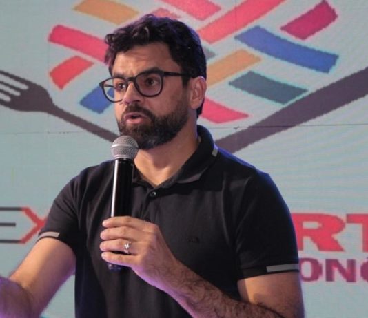 Prefeito de São Bento participa de lançamento de Feira Gastronômica e anuncia atrações do evento