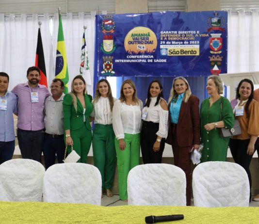São Bento sediou 7ª Conferência Municipal da Saúde 2023 com sete municípios da 8ª Gerência Regional de Saúde