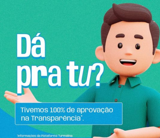Prefeitura de São Bento é avaliada como 100 % Transparente pelo Tribunal de Contas do Estado (TCE)