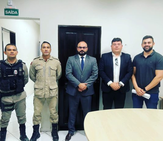 Prefeitura de São Bento reúne representantes do Ministério Público, Polícia Militar e Corpo de Bombeiros para discutir medidas de segurança da EXPOTÊXTIL e FENEMP 2023