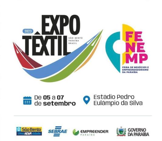 Programação da EXPOTÊXTIL e FENEMP 2023, em São Bento, inclui Palestras, Oficinas e Desfile de Moda Têxtil