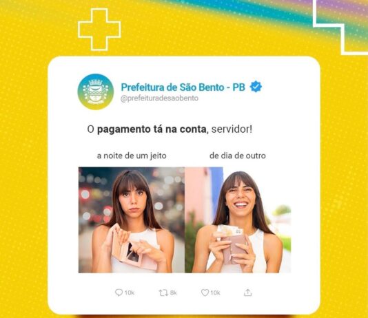 Prefeitura de São Bento paga salário de janeiro, nesta quarta-feira (31)