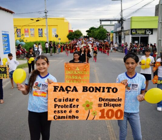 Prefeitura de São Bento promove Caminhada e Mobilização no Combate ao Abuso e à Exploração Sexual de Crianças e Adolescentes