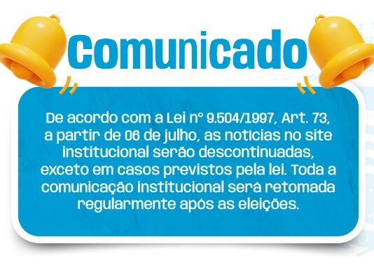 Prefeitura de São Bento vai suspender Publicações Institucionais nas Redes Sociais, em cumprimento à Lei Eleitoral