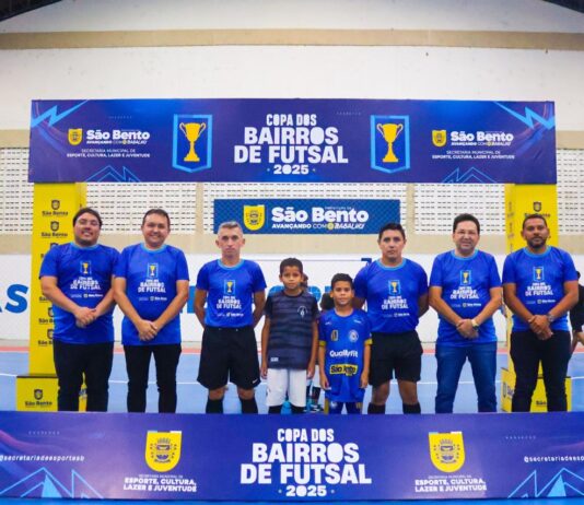 Copa dos Bairros 2025 é oficialmente aberta em São Bento com recorde de participação e maior premiação da história