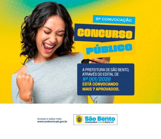 Prefeitura de São Bento convoca sete novos profissionais para reforçar atendimento à população