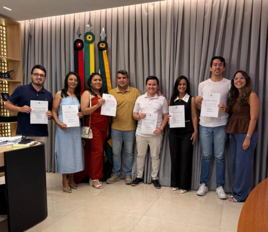 Prefeitura de São Bento empossa seis aprovados em concurso público e reforça engajamento com o serviço público de qualidade