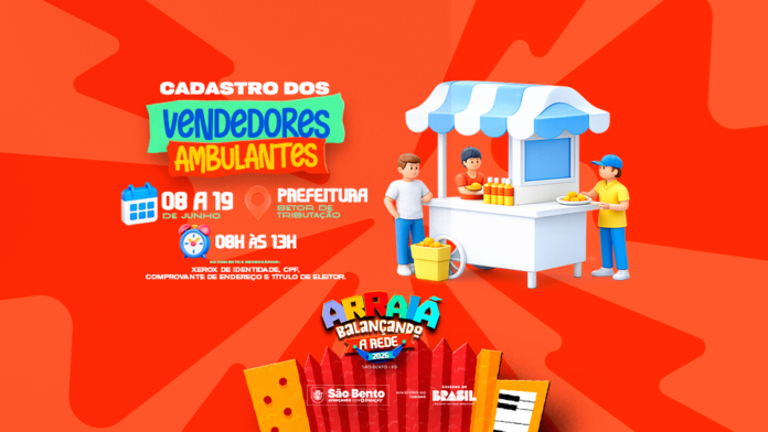16.9 - CADASTRO DE VENDEDORES AMBULANTES